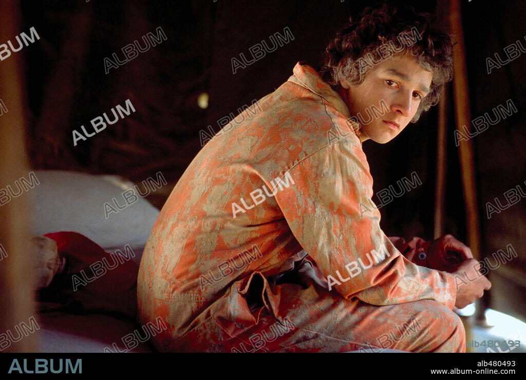 SHIA LABEOUF in HOLES, 2003, directed by ANDREW DAVIS. Copyright BUENA VISTA/WALDEN MEDIA.