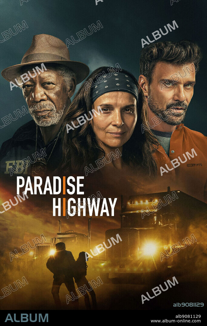 Poster of PARADISE HIGHWAY, 2022, directed by ANNA GUTTO. Copyright Silver Reel / ZDF Enterprises.