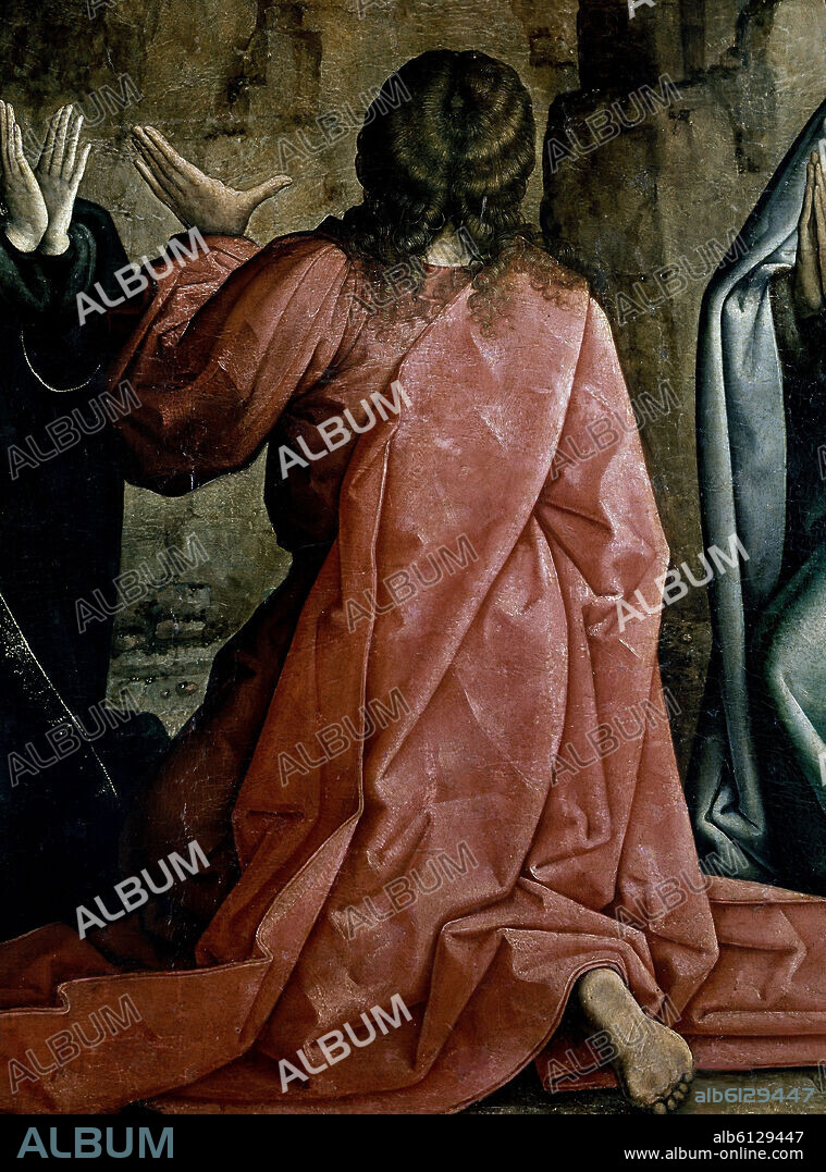 JUAN DE FLANDES. ASCENSION DEL SEÑOR - 1514/1519 - O/T - NP 2937 - ESCUELA HISPANO-FLAMENCA - CONJUNTO 42054.