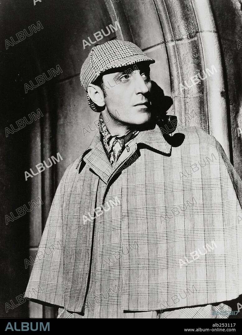 BASIL RATHBONE in THE ADVENTURES OF SHERLOCK HOLMES, 1939, unter der Regie von ALFRED L. WERKER. Copyright 20TH CENTURY FOX.