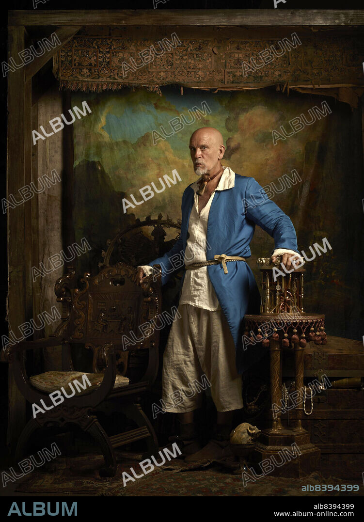JOHN MALKOVICH in CROSSBONES, 2014, directed by DANIEL ATTIAS and DERAN SARAFIAN. Copyright UNIVERSAL TV.