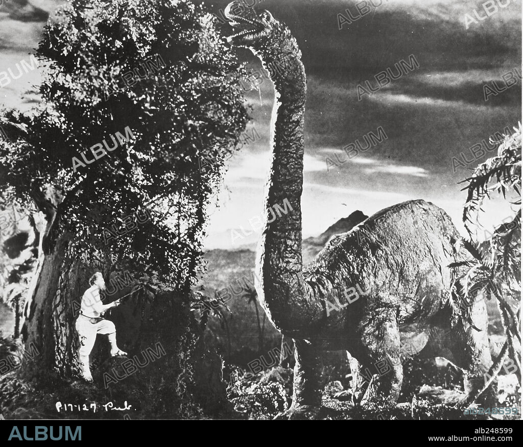 EL MUNDO PERDIDO, 1925 (THE LOST WORLD), dirigida por HARRY HOYT. Copyright FIRST NATIONAL.