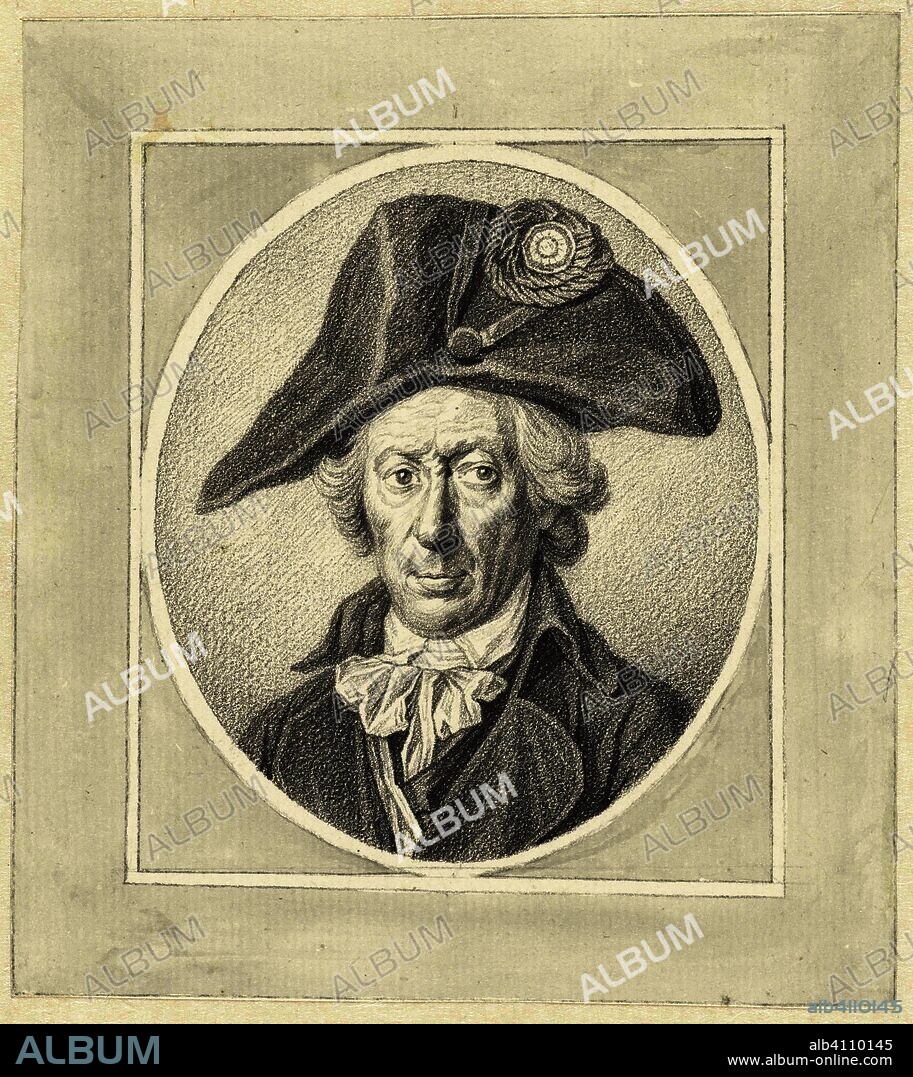Portrait of Hendrik Nobbe, water bailiff. Draughtsman: Johannes Cornelis Mertens. Dating: 1752 - 1823. Measurements: h 144 mm × w 129 mm.