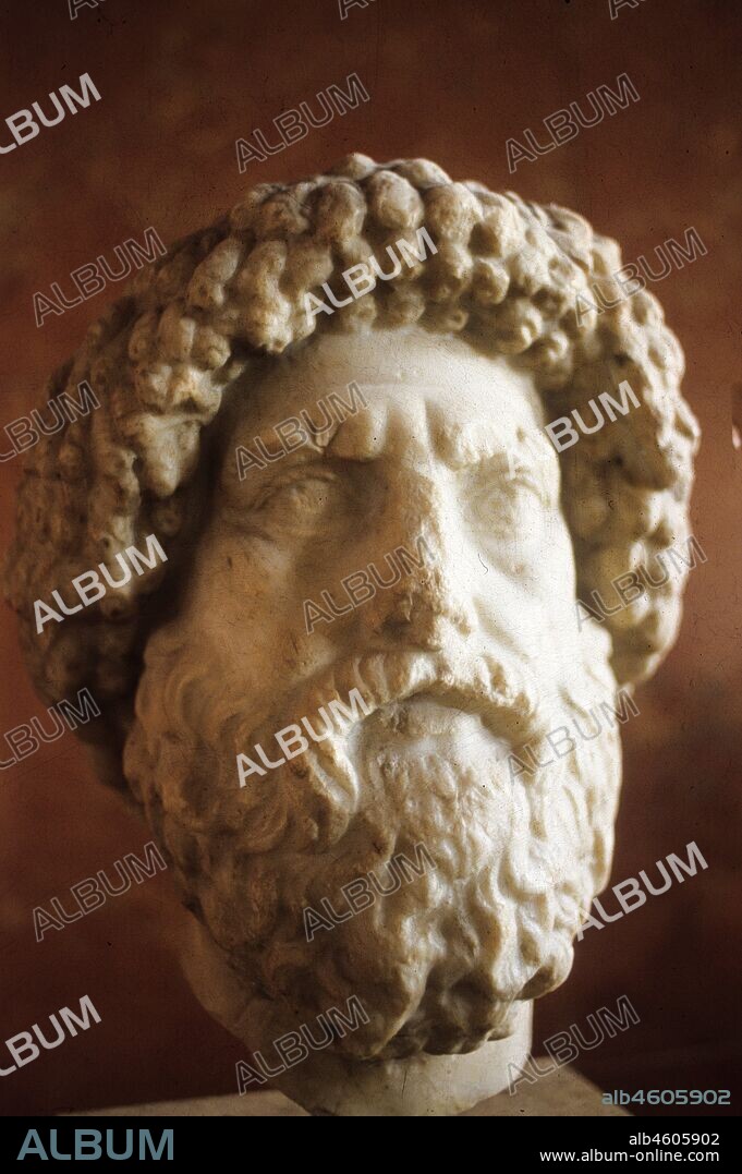 Juba I Of Numidia. Louvre. Paris.