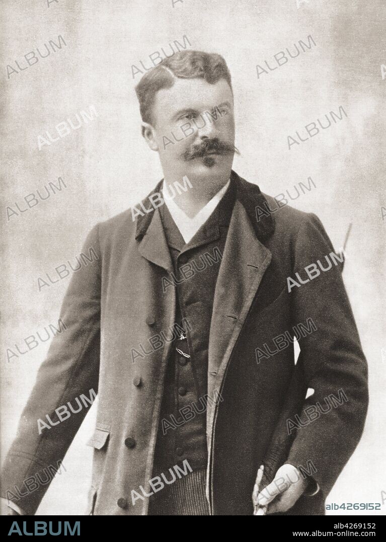 Henri Rene Albert Guy de Maupassant,  1850 – 1893 French writer After a contemporary print.