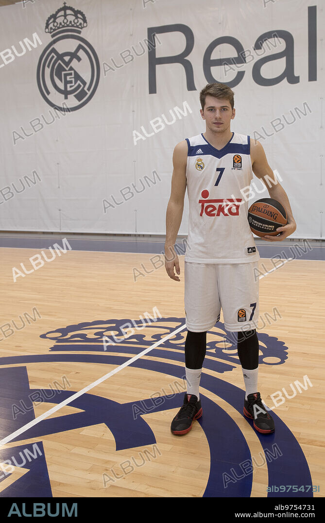 Madrid, 02/01/2017. Interview with Real Madrid basketball player Luka Doncic. Photo: De San Bernardo ARCHDC.