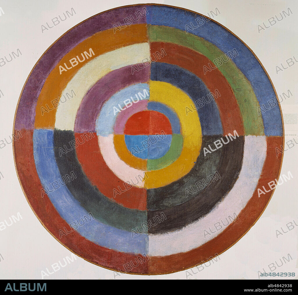 ROBERT DELAUNAY. Disque (Le premier disque).
