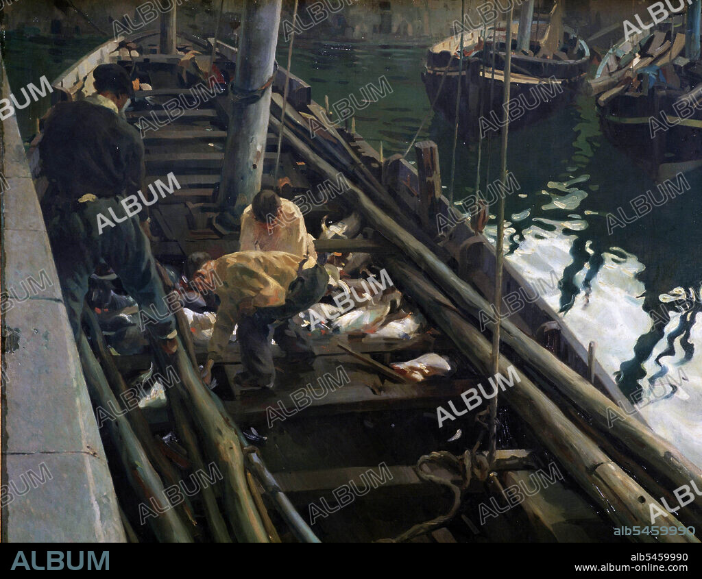 ENRIQUE MARTINEZ CUBELLS. MARTINEZ CUBELLS , ENRIQUE. PINTOR ESPAÑOL . MADRID 1874 - 1947. " REGRESO DE LA PESCA " , OLEO. MUSEO ACADEMIA BELLAS ARTES DE SAN FERNANDO. ATENCION: AUTOR CONTEMPORANEO SUJETO A COPYRIGHT ©. EL CLIENTE FINAL ES RESPONSABLE DE LA GESTION DE LOS DERECHOS DE AUTOR CON LAS SOCIEDADES EXISTENTES DE GESTION DE DERECHOS O DIRECTAMENTE CON LOS ORGANISMOS TITULARES DE LOS MISMOS.