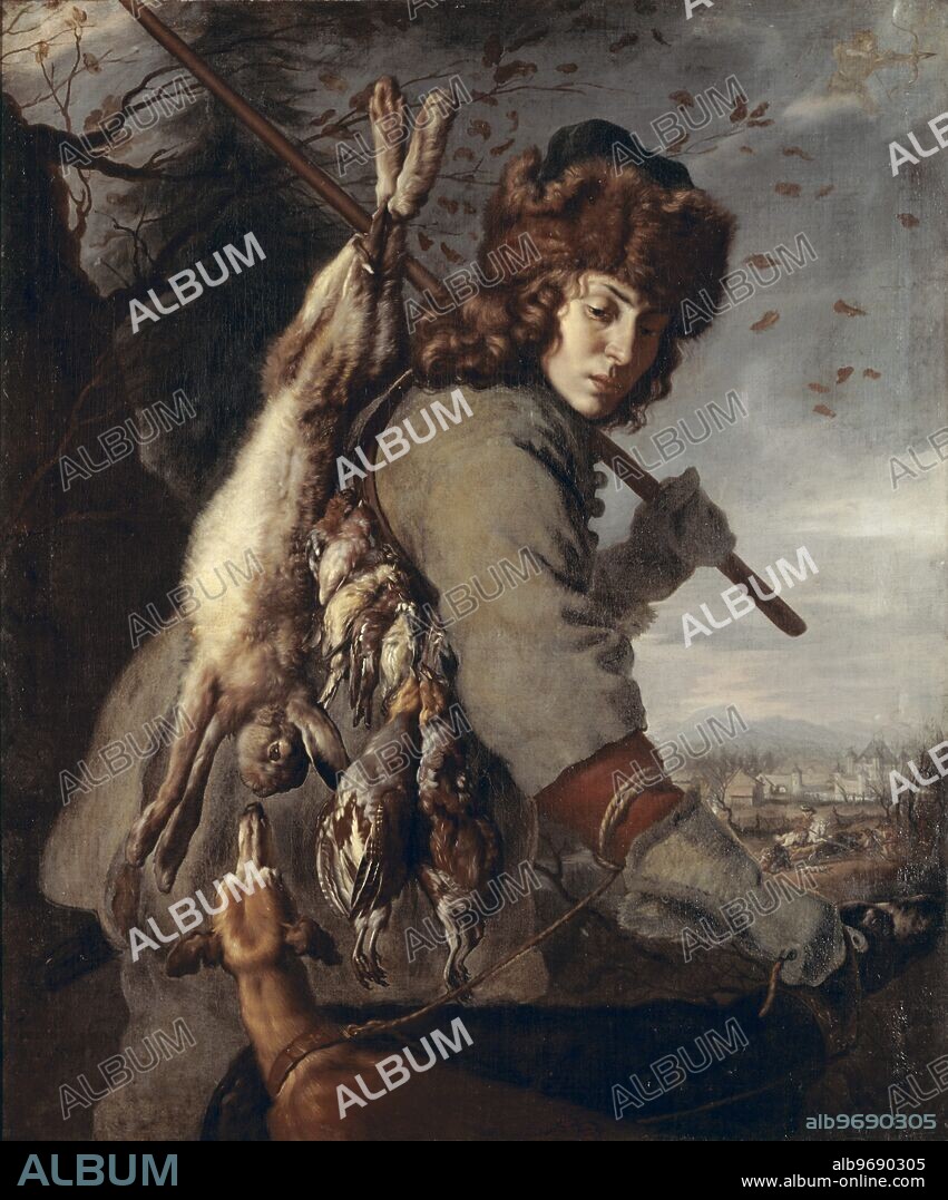Der November. by Joachim Von Sandrart (Alte Pinakothek, Munchen). Joachim von Sandrart (1606-1688), German art-historian and painter, was born in Frankfort. Famous as a portrait-painter. Â©TopFoto.