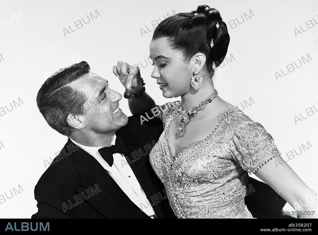 BETTA ST. JOHN and CARY GRANT in DREAM WIFE, 1953, directed by SIDNEY SHELDON. Copyright M.G.M.