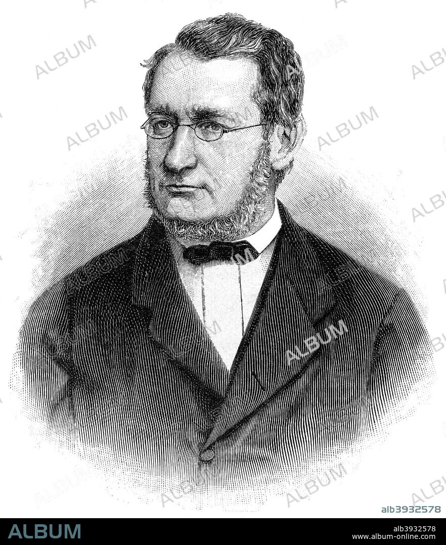 Julius Robert von Mayer (1814-1878), German physician and physicist, 1900. In 1842, von Mayer described the vital chemical process - now referred to as oxidation - as the primary source of energy for any living creature.