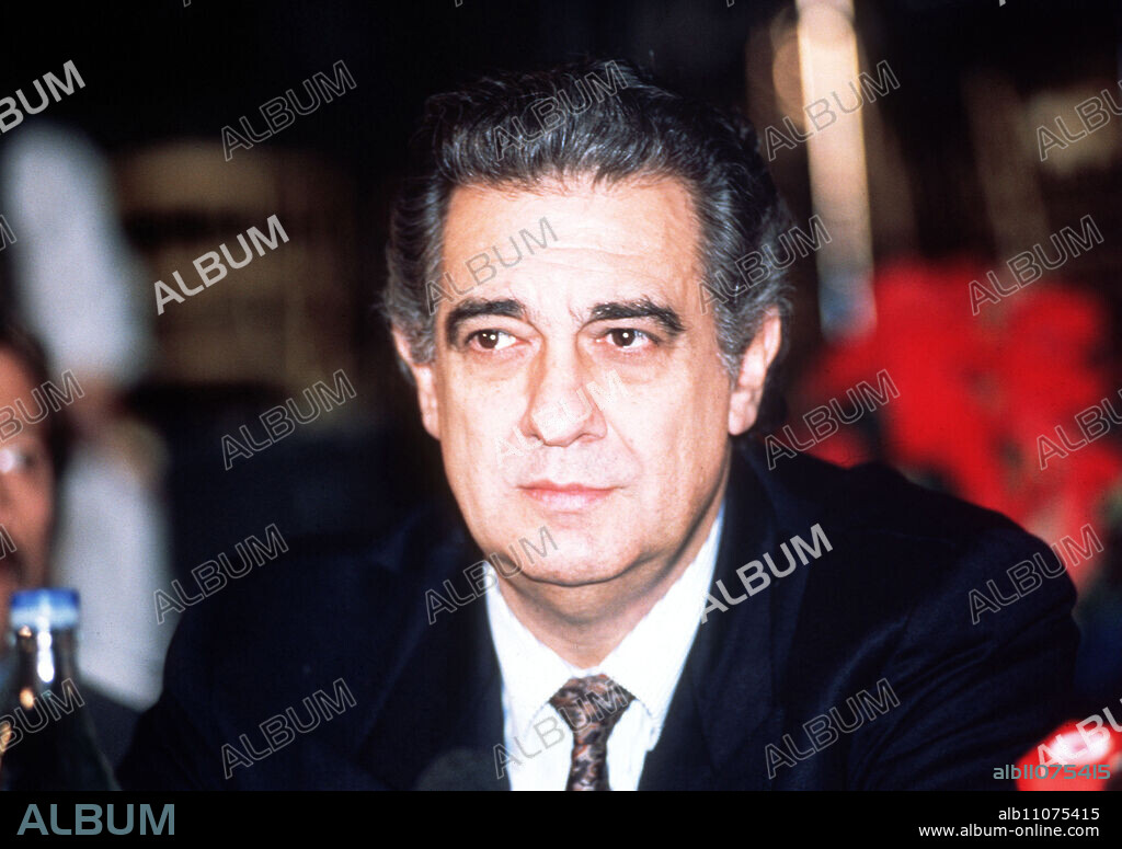 Spanish opera singer, conductor and artistic director PLACIDO DOMINGO as guest in MAESTRO: GOLD AND SILVER GALA: PLACIDO DOMINGO AND FRIENDS, Great Britain (?), 1996.