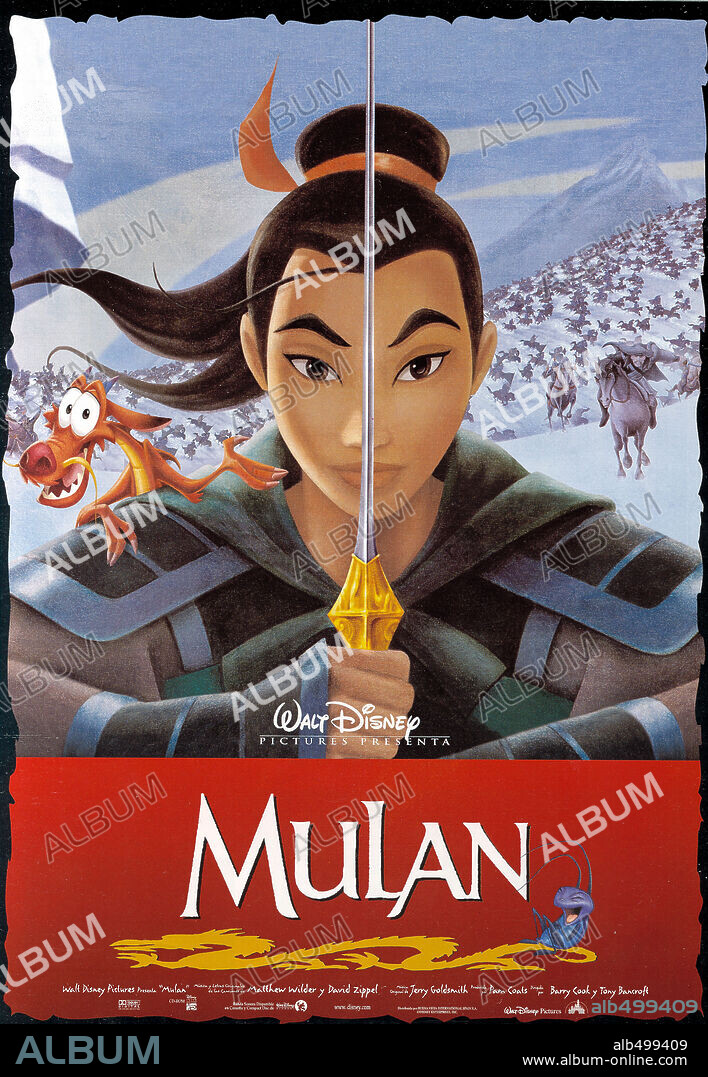 Poster of MULAN 1998 directed by BARRY COOK and TONY BANCROFT