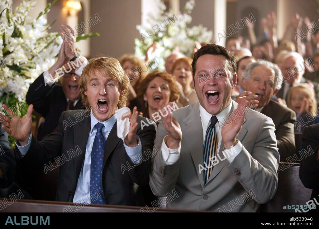 OWEN WILSON y VINCE VAUGHN en DE BODA EN BODA, 2005 (THE WEDDING CRASHERS), dirigida por DAVID DOBKIN. Copyright NEW LINE CINEMA / CARTWRIGHT, RICHARD.