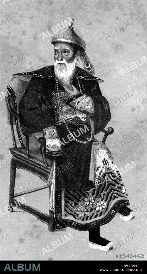 Lin Zexu was a Chinese scholar and official during the Qing dynasty. He is most recognized for his conduct and his constant position on the 'high moral ground' in his fight against the opium trade in Guangzhou. Although the non-medicinal consumption of opium was banned by Emperor Yongzheng in 1729, by the 1830s China's economy and society were being seriously affected by huge imports of opium from British and other traders based in the city. Lin's forceful opposition to the trade on moral and social grounds is considered to be the primary catalyst for the First Opium War of 1839-42. Because of this firm stance, he has subsequently been considered as a role model for moral governance, particularly by Chinese people.