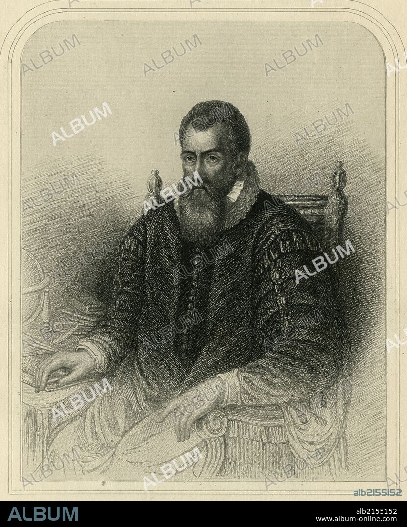 John Napier (1550-1617) Scottish mathematician. (Photo by: Universal History Archive/UIG via Getty Images).