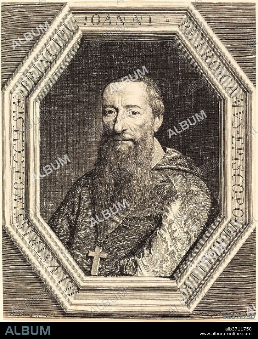 JEAN MORIN AFTER PHILIPPE DE CHAMPAIGNE. Jean Pierre Camus. Medium