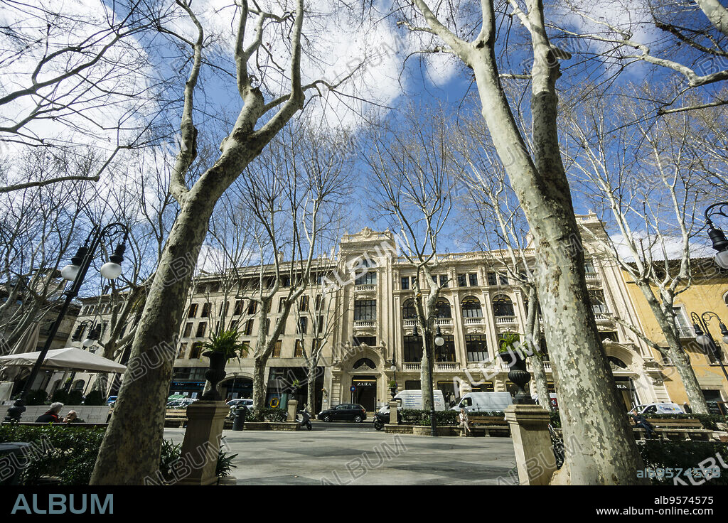 centro comercial Zara, Es Born, Palma, Mallorca, Balearic Islands, Spain.