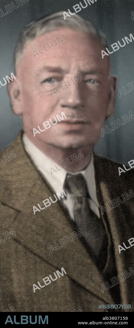 Otto Loewi (June 3, 1873 - December 25, 1961) was a German-American pharmacologist, often called the "Father of Neuroscience." His first studies were in the field of metabolism where he proved that animals are able to rebuild their proteins from their degradation products, the amino acids, an essential discovery with regard to nutrition. He investigated how vital organs respond to chemical and electrical stimulation. He also established their relative dependence on epinephrine for proper function. Consequently, he learnt how nerve impulses are transmitted by chemical messengers. The first chemical neurotransmitter that he identified was acetylcholine. For this discovery he was awarded the Nobel Prize in Physiology or Medicine in 1936 which he shared with Henry Dale. When the Germans invaded Austria, in 1938, Loewi arrested and then released on condition that he voluntarily relinquish all his possessions to the Nazis. He moved to the US in 1940, where he became a research professor at the New York University College of Medicine. In 1946, he became a naturalized citizen of the United States. He died in 1961 at the age of 88.