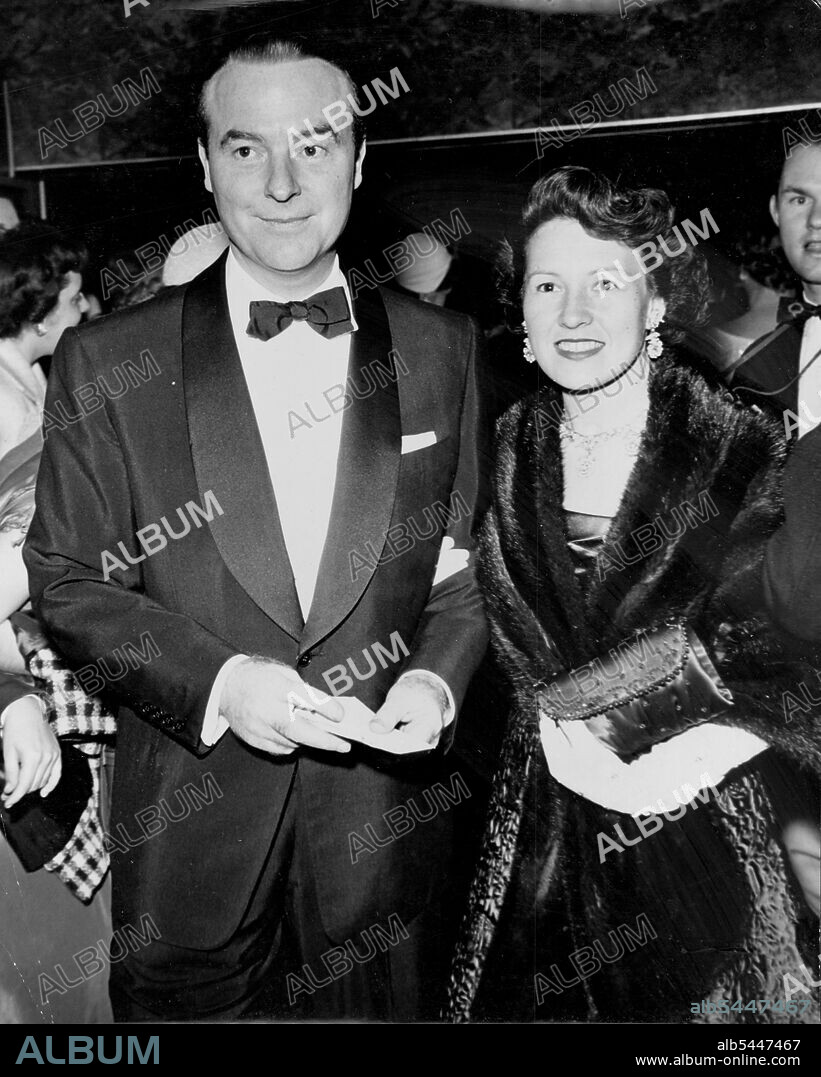 Ralph Edwards & Wife. May 25, 1955.