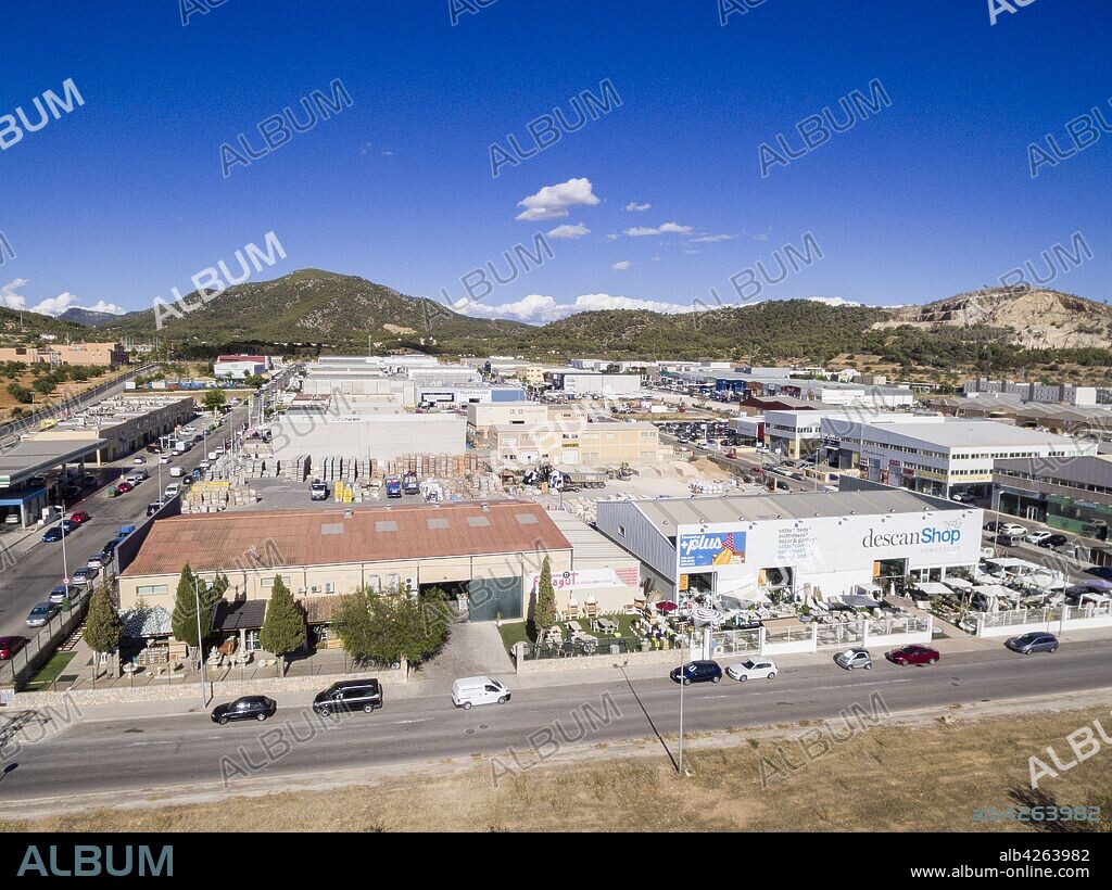 poligono industrial Son Bugadelles, Calvià, Mallorca, balearic islands, spain, europe.