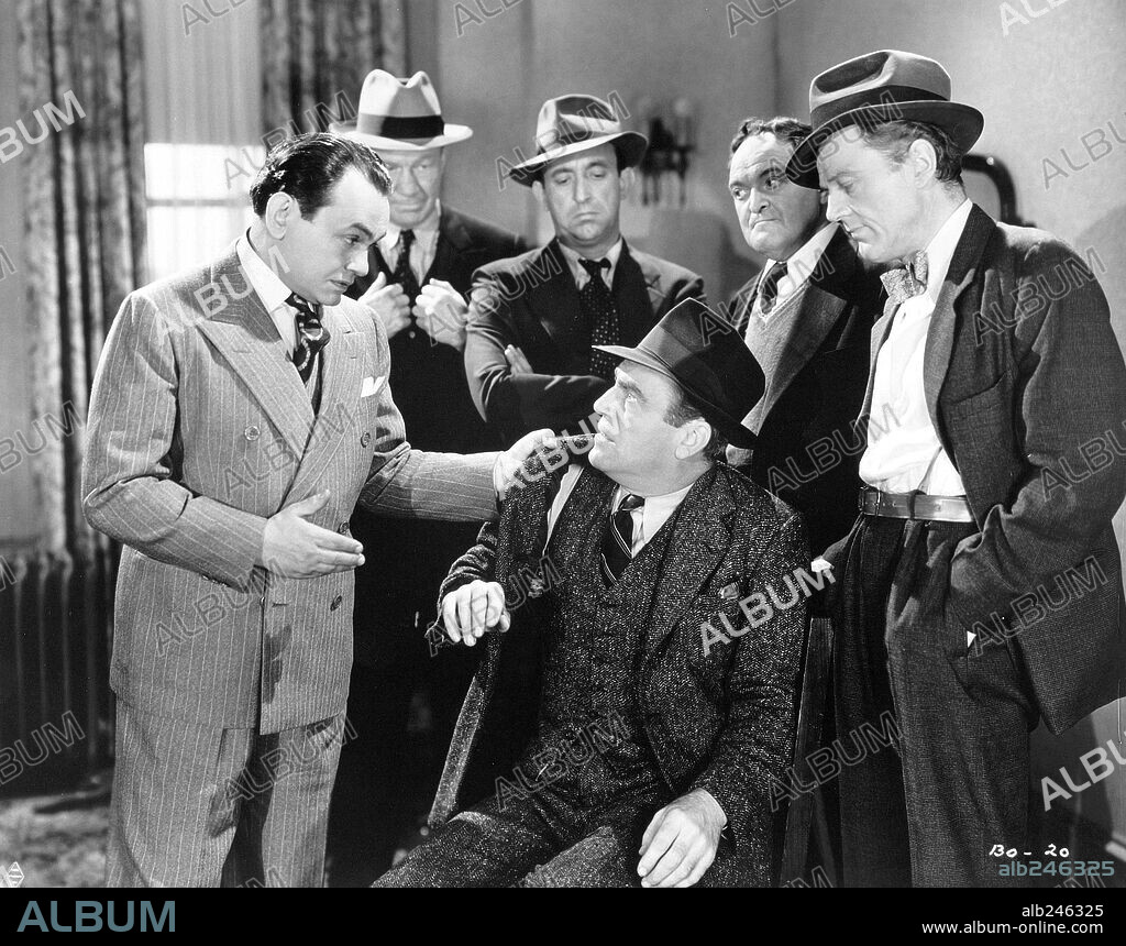 EDWARD G. ROBINSON en EL HERMANO ORQUIDEA, 1940 (BROTHER ORCHID), dirigida por LLOYD BACON. Copyright WARNER BROTHERS.