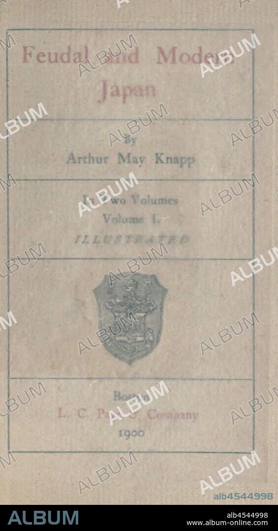 Feudal and modern Japan : Knapp, Arthur May, 1841-.