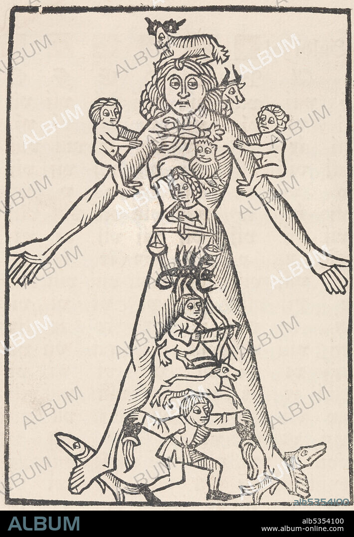 German Almanac, 1484.