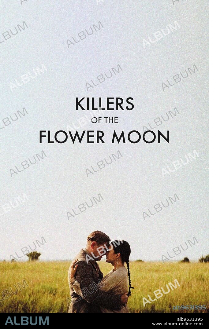 Poster de LOS ASESINOS DE LA LUNA, 2023 (KILLERS OF THE FLOWER MOON), dirigida por MARTIN SCORSESE. Copyright Apple TV+ / Appian Way.