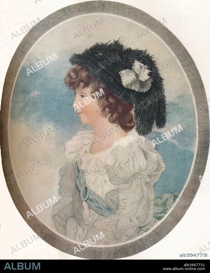 Lady Elizabeth Lambert, c1782. Lady Elizabeth Lambert was the daughter of William Craven, 6th Baron Craven (1738-1791). It was her father who, in 1780, built the original Cottage at what is now Premiership stadium Craven Cottage, in Fulham. After John Downman (1750-1824). From The Connoisseur Vol XLVIII [Otto Limited, London, 1917.].