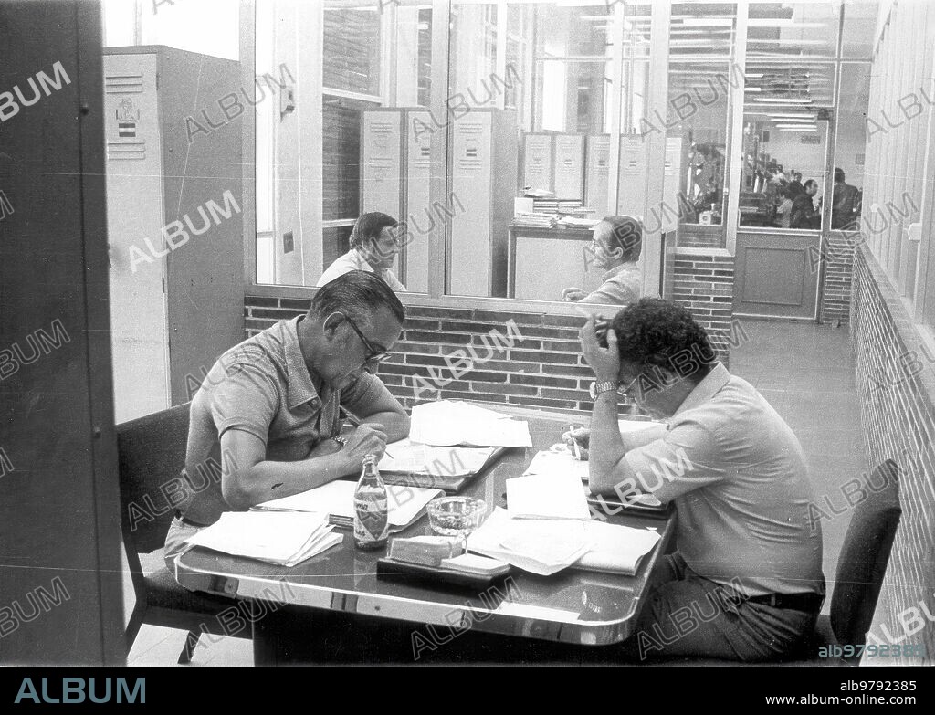October 10, 1979. José Rojas Muñoz, Fernando Fernández Velazquez and Javier Jiménez Hernández, Correctors, Reading Composition Tests.