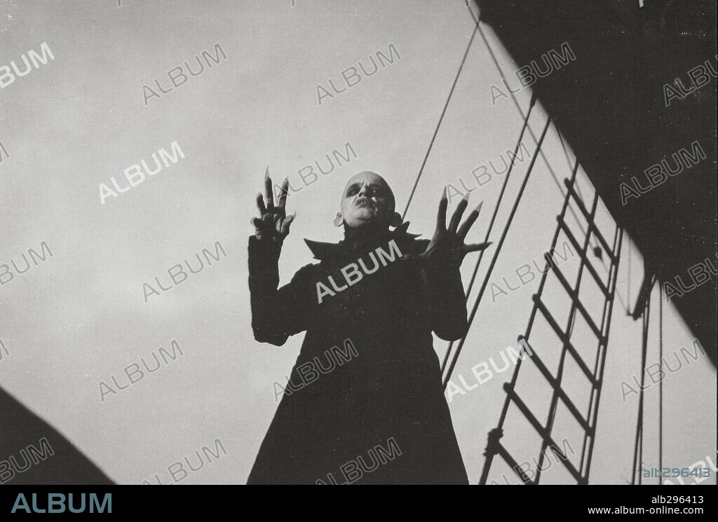 KLAUS KINSKI in NOSFERATU: PHANTOM DER NACHT, 1979, unter der Regie von WERNER HERZOG. Copyright WERNER HERZOG FILMPRODUKTION.