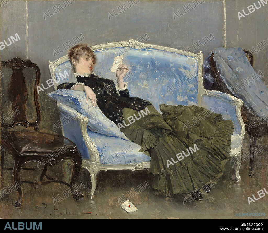 PAUL CESAR HELLEU. La Lettre.