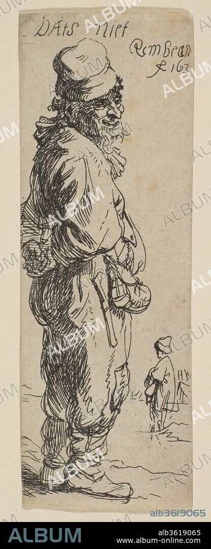 A Peasant Replying: "Dats niet". Artist: Rembrandt (Rembrandt van Rijn) (Dutch, Leiden 1606-1669 Amsterdam). Date: 1634.