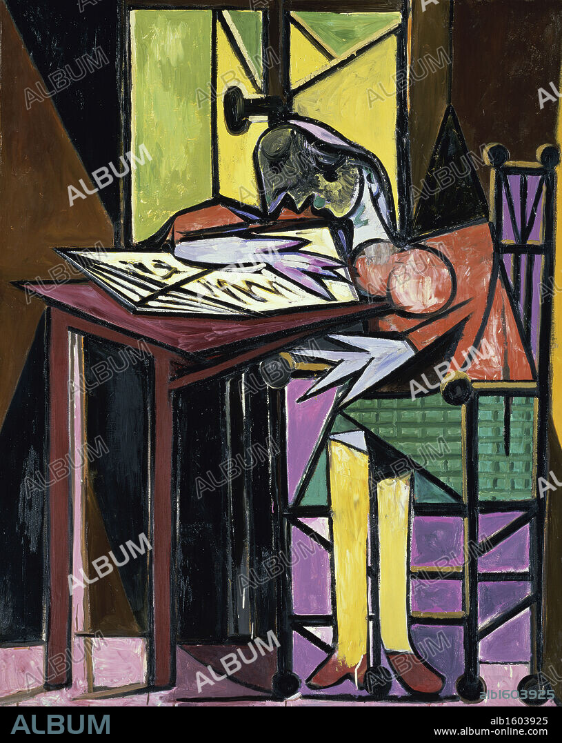 Woman Reading by Pablo Picasso, 1935, 1881-1973, France, Paris, Musee Picasso.