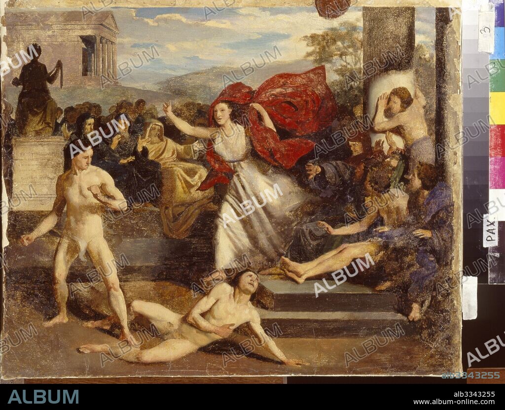NIKOLAI DMITRIEVICH DMITRIEV-ORENBURGSKY. The Ancient Olympic Games. Boxing.