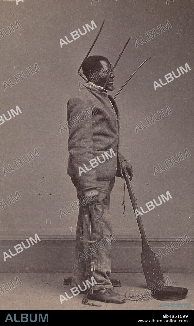 CHARLES PAXSON. Wilson, Branded Slave from New Orleans, 1863.