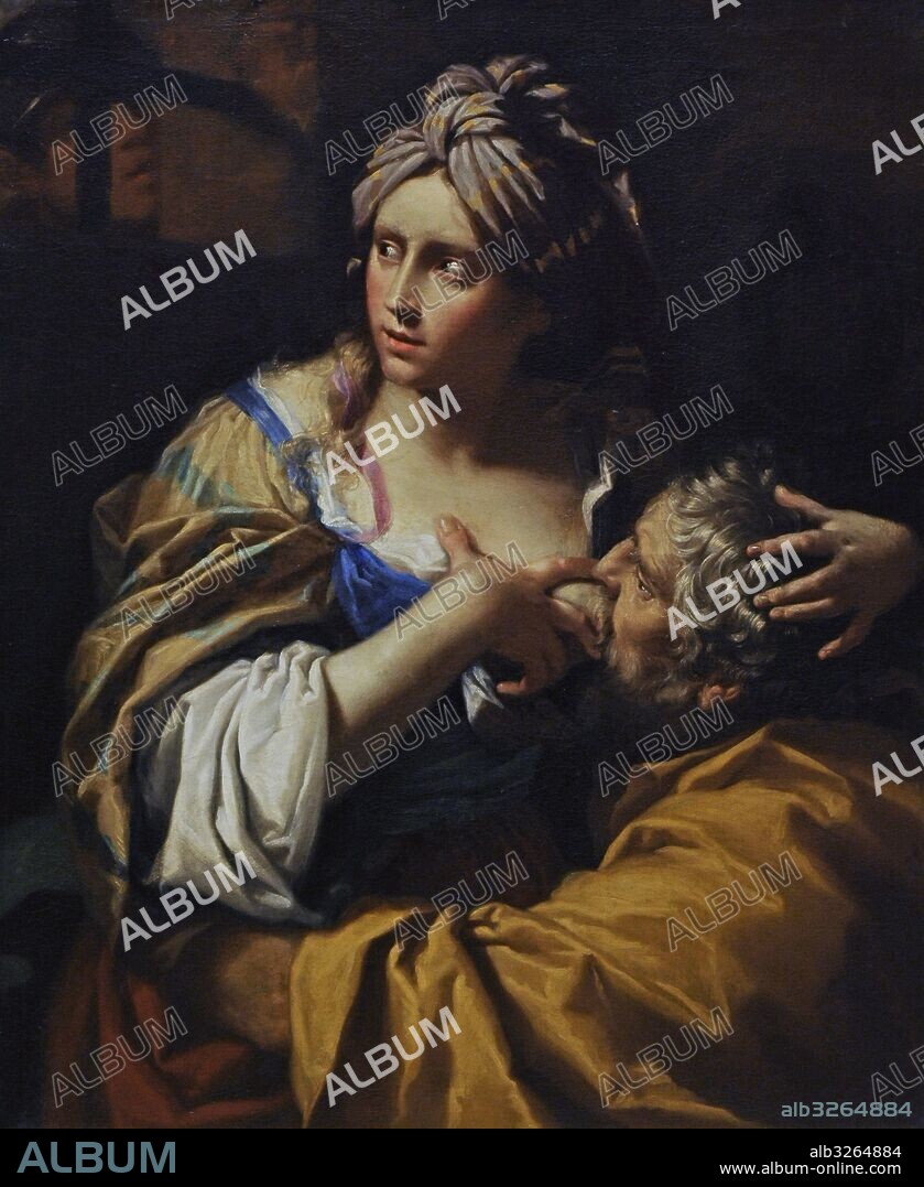 Lorenzo Pasinelli (1629-1700). Pintor barroco italiano. Caridad Romana, h. 1670. Galería Nacional. Museo Nacional de Arte, Arquitectura y Diseño. Oslo. Noruega.