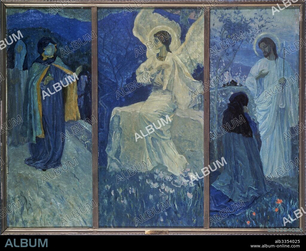 MIKHAIL VASILYEVICH NESTEROV. The Resurrection (Triptych).