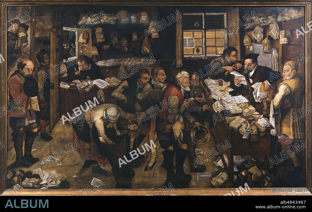 PIETER BRUEGHEL THE YOUNGER. The Village Lawyer.