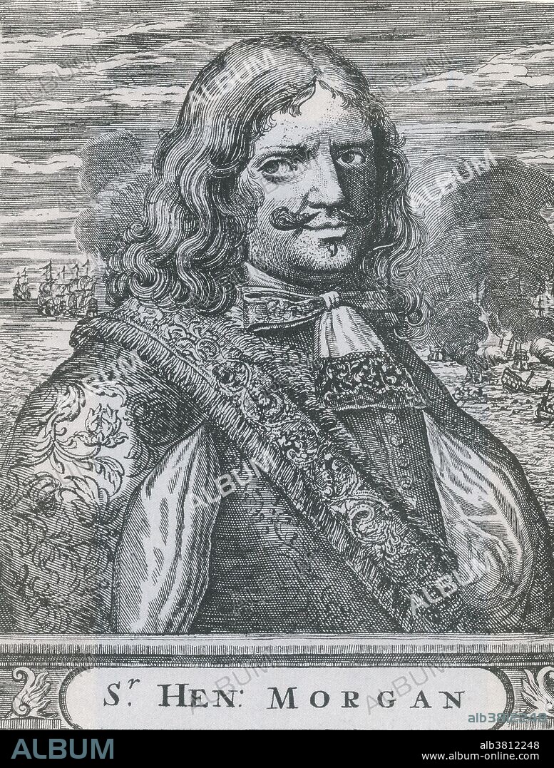 Admiral Sir Henry Morgan (1635 - 25 August 1688) was a Welshman and an Admiral of the British Royal Navy, a buccaneer (pirates who attacked Spanish shipping in the Caribbean Sea during the 17th century), and a pirate. It is uncertain how Morgan arrived in Jamaica, but it happened in the in 1655, when island was occupied by the buccaneers. He joined the England forces which attacked and robbed Spanish colonies in the Caribbean. By joining a famous captain, Christopher Myngs and his fleet on some of his expeditions, Morgan gained much more naval experience. Morgan, sacked Maracaibo, Portobello, and Panama City, stealing a huge amount from the Spanish. England and Spain had been at peace when the last attack occurred, so after his return to Jamaica, he was arrested and shipped to England for a trial. Although a prisoner of state, he was never been punished. Instead, he was knighted by Charles II and promoted to the deputy governor of Jamaica. He spent the rest of his life peacefully with his wife, on a big plantation until he died in 1688.