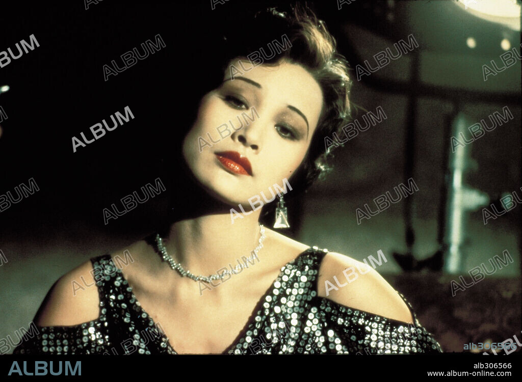 JOAN CHEN in THE LAST EMPEROR, 1987, directed by BERNARDO BERTOLUCCI. Copyright COLUMBIA PICTURES.