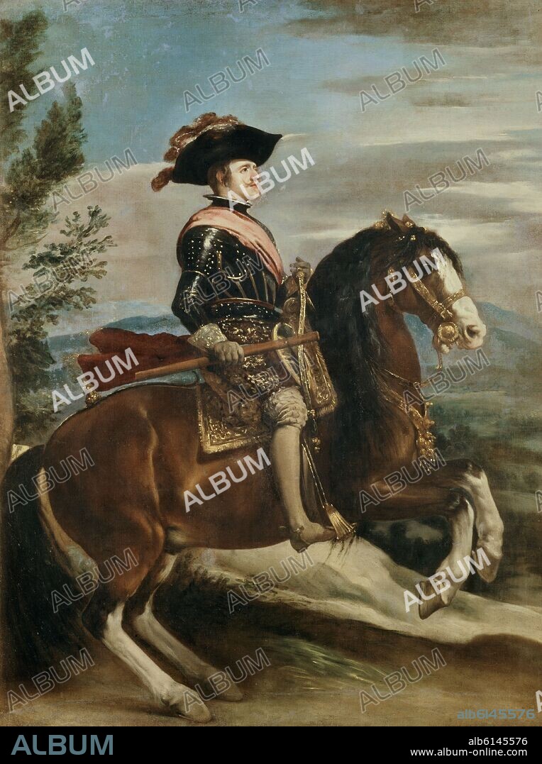 DIEGO VELAZQUEZ (1599-1660). FELIPE IV REY DE ESPAÑA - SIGLO XVII - BARROCO ESPAÑOL.