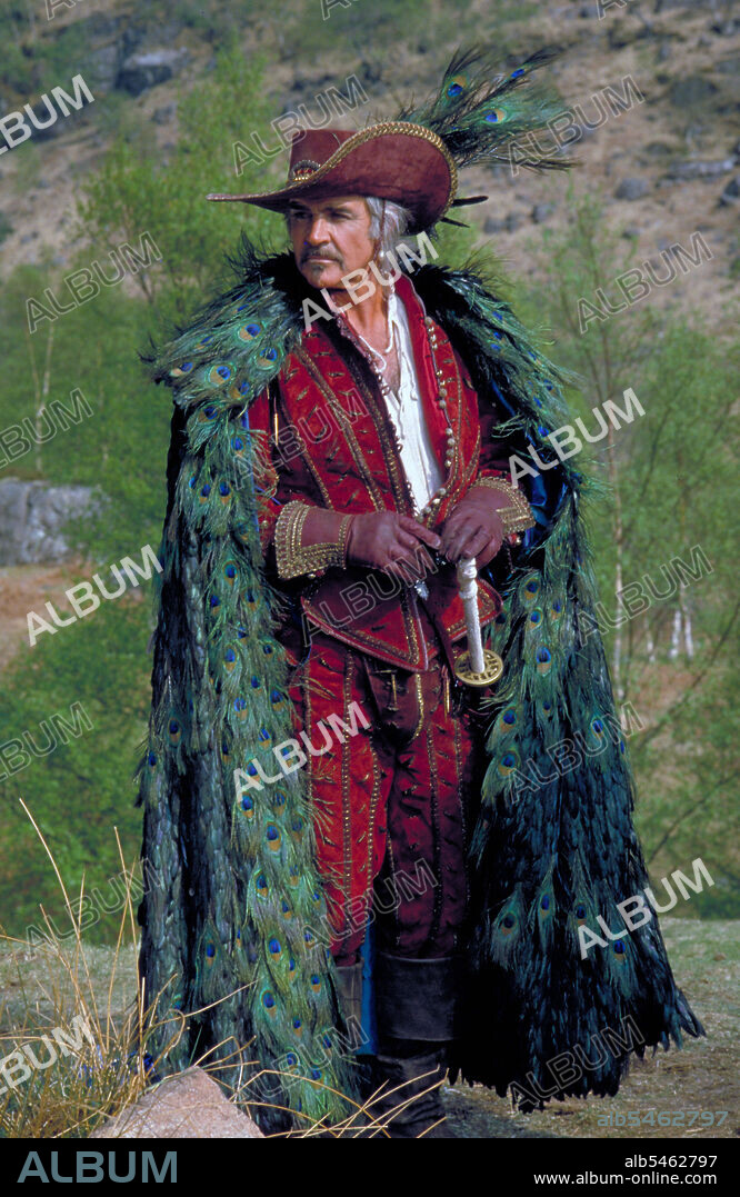 SEAN CONNERY en LOS INMORTALES, 1986 (HIGHLANDER), dirigida por RUSSELL MULCAHY. Copyright COLUMBIA/CANNON/WARNER.