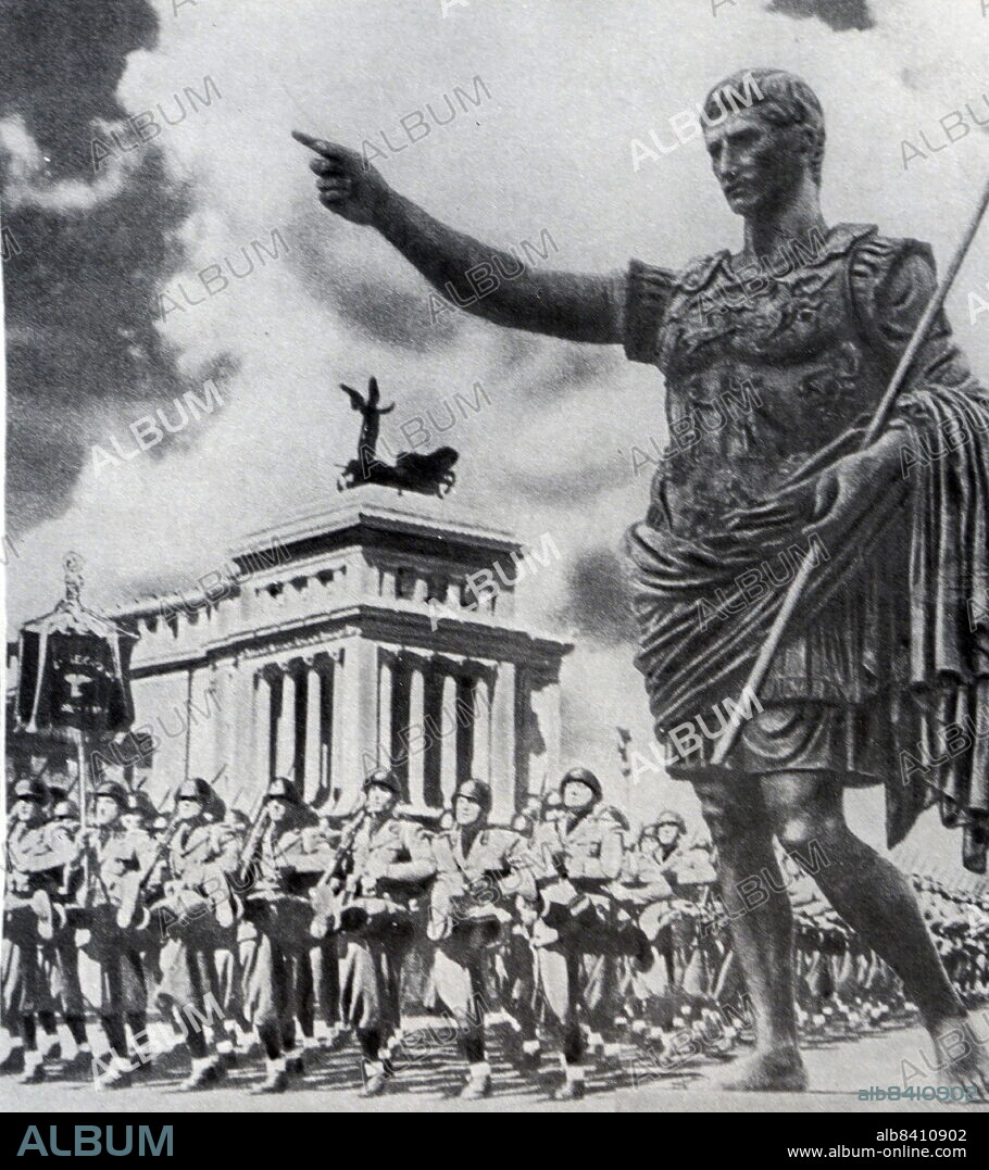 La Metta Mussoliniana E Quella Di Augusto: La Cadenza Della Marcia E Nella Inesorabilita Del Passo. Benito Amilcare Andrea Mussolini (29 July 1883 - 28 April 1945) was an Italian politician and journalist who founded and led the National Fascist Party. He was Prime Minister of Italy from the March on Rome in 1922 until his deposition in 1943, and "Duce" of Italian Fascism from the establishment of the Italian Fasces of Combat in 1919 until his execution in 1945 by Italian partisans.