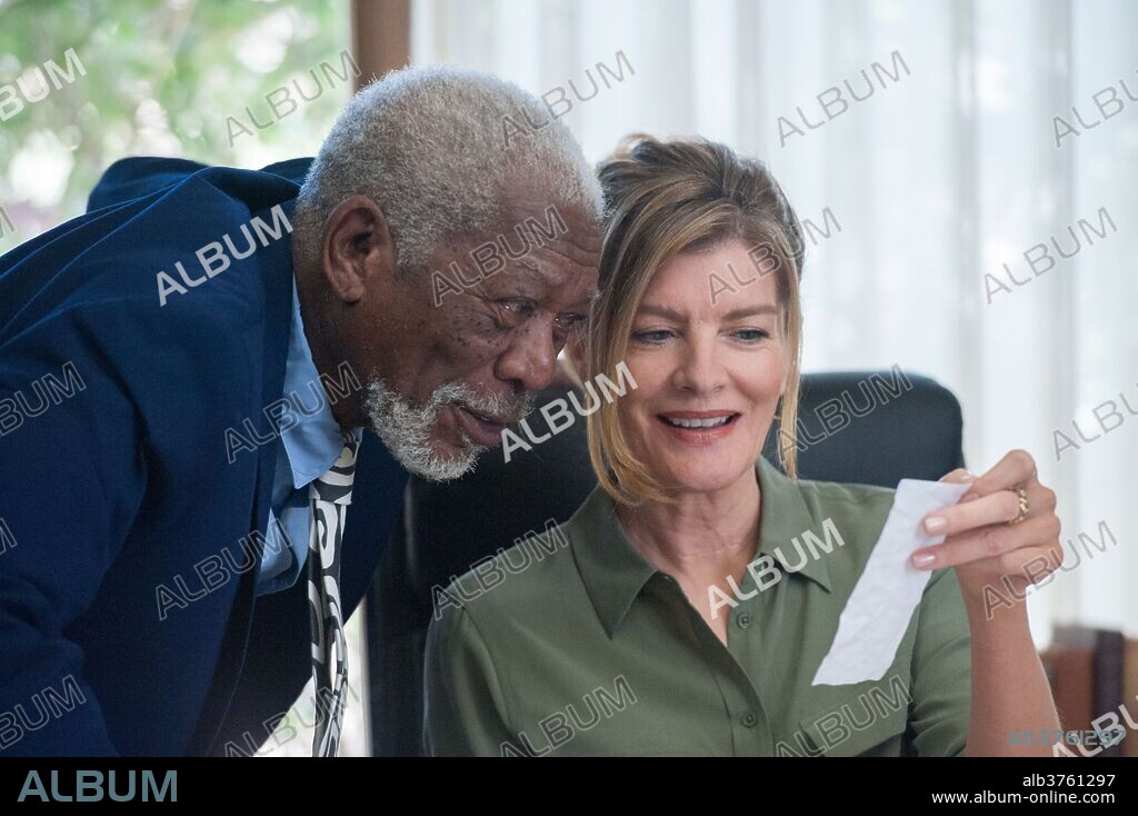 MORGAN FREEMAN und RENE RUSSO in JUST GETTING STARTED, 2017, unter der Regie von RON SHELTON. Copyright BROAD GREEN PICTURES/ENDURANCE MEDIA/ENTERTAINMENT ONE / JACOBS, LEWIS.