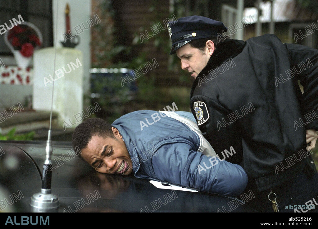 CUBA GOODING JR. en ME LLAMAN RADIO, 2003 (RADIO), dirigida por MICHAEL TOLLIN. Copyright COLUMBIA PICTURES.