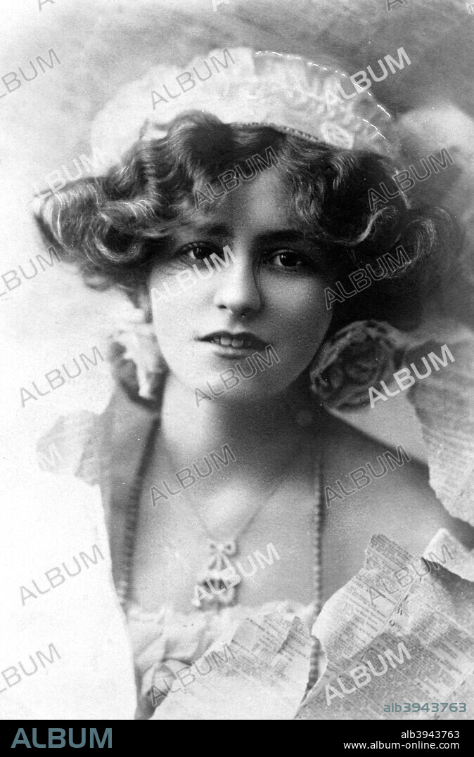 Gabrielle Ray (1883-1973), English actress, 1900s.