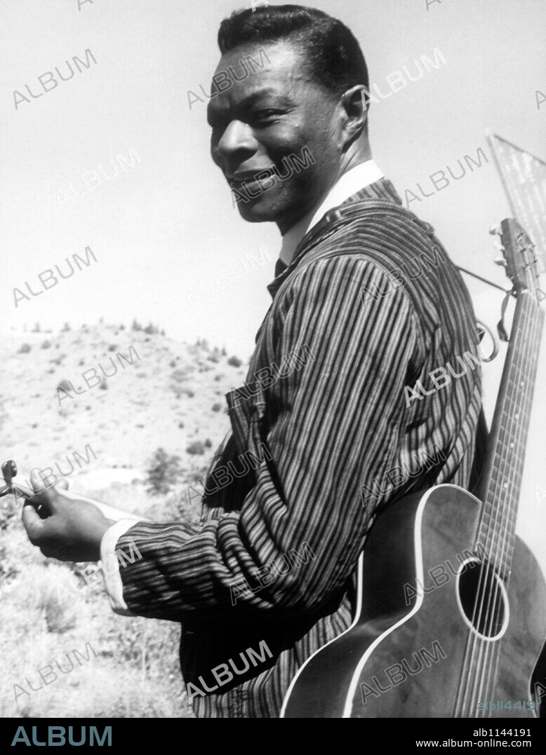 American singer and musician Nat King Cole.