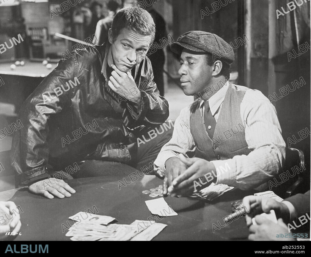 STEVE MCQUEEN in THE CINCINNATI KID, 1965, directed by NORMAN JEWISON. Copyright M.G.M/FILMWAYS.